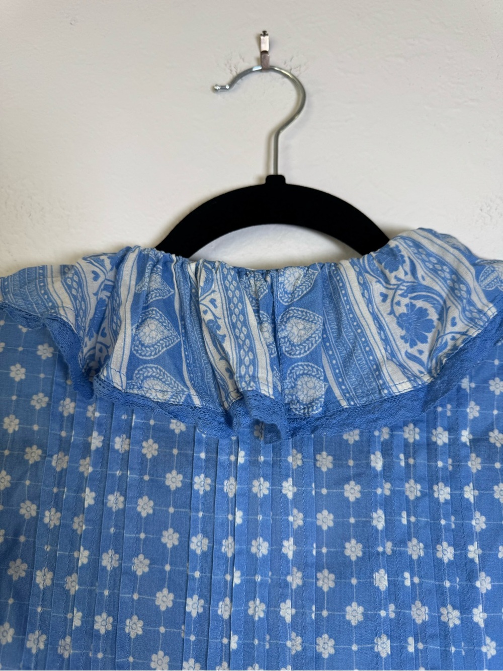 Sundance Darcy Ruffle Boho Button Up Top - Picture 9 of 14